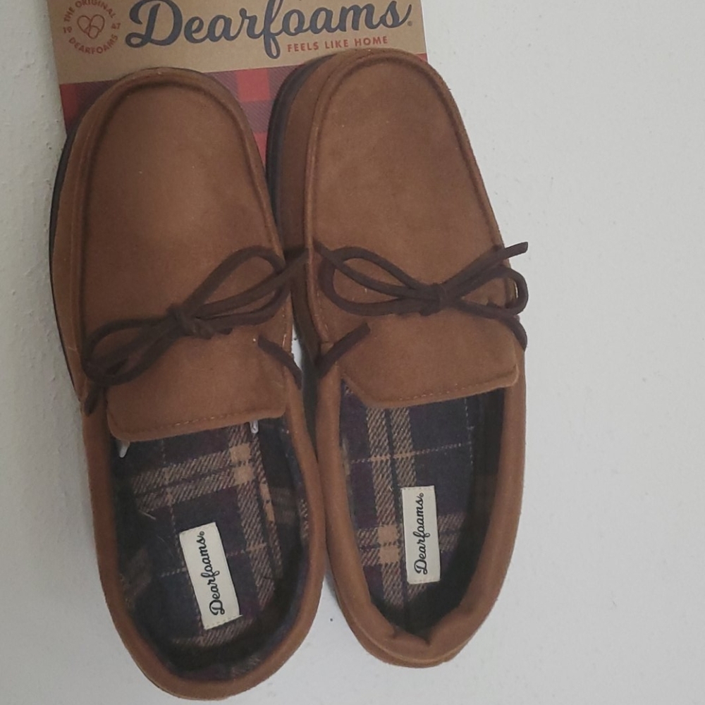 Dearfoams Memory Foam Slippers